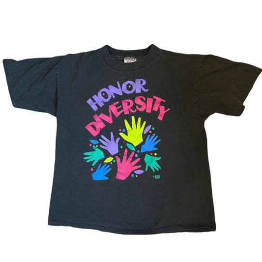“Honor Diversity” hands tee