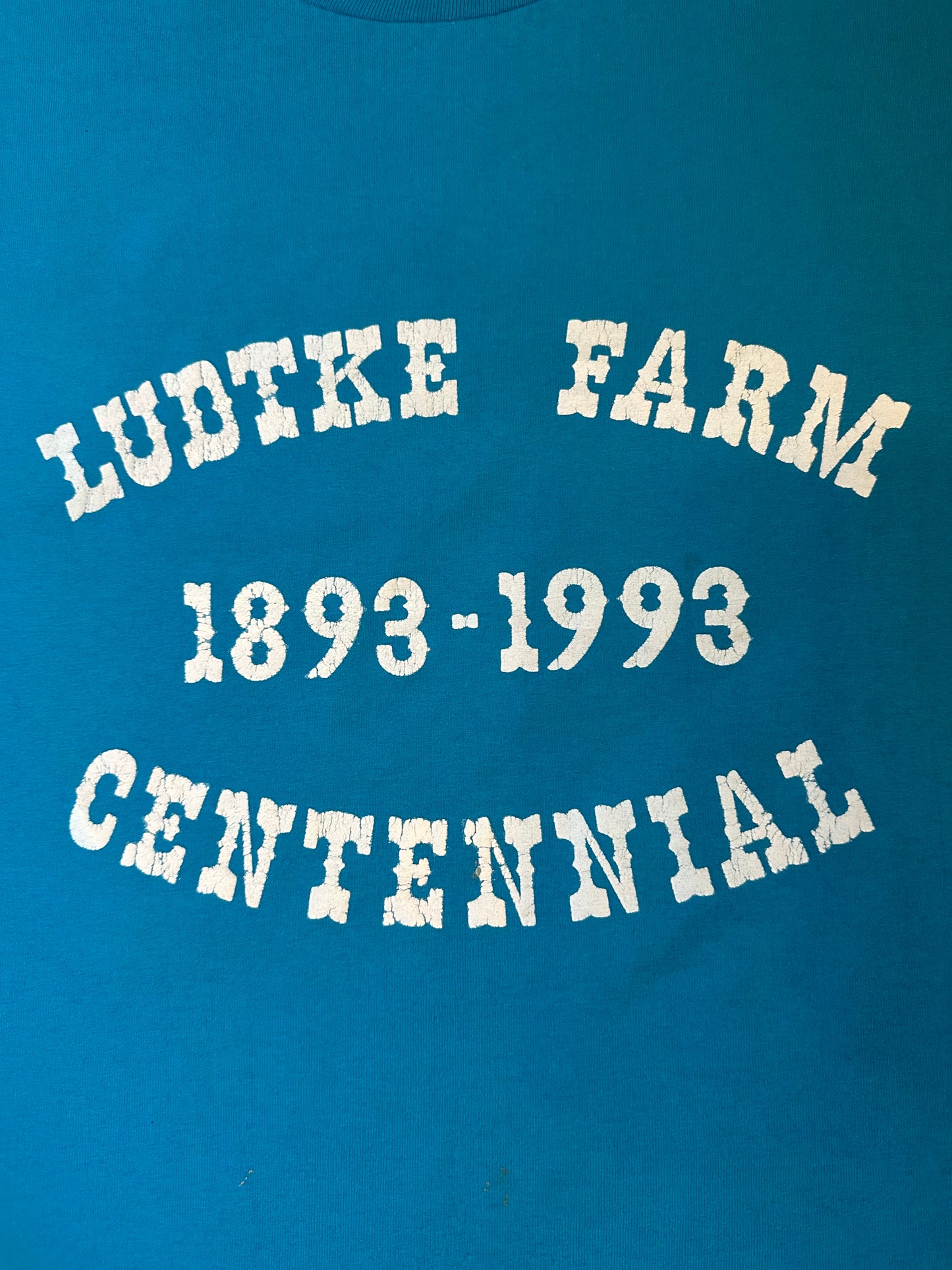 Ludtke Farm 1993 centennial Tee